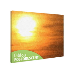 Tablou fosforescent Apus de soare vara
