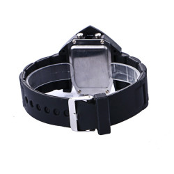 Ceas barbatesc sport, digital, LED Airplan, silicon, negru