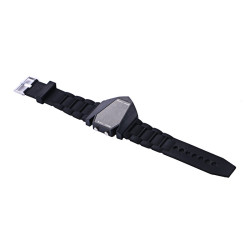 Ceas barbatesc sport, digital, LED Airplan, silicon, negru
