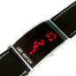Ceas digital LED, unisex, afisaj rosu, calendar, dreptunghiular, negru Ceas digital LED, unisex, afisaj rosu, calendar, dreptunghiular, negru