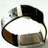 Ceas digital LED, unisex, afisaj rosu, calendar, dreptunghiular, negru