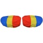 Huse tricolore pentru oglinzi auto, 18 x 23 cm, set 2 buc Huse tricolore pentru oglinzi auto, 18 x 23 cm, set 2 buc