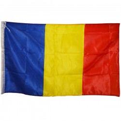 Throat wealth Receiver Steag tricolor Romania, 60x90 cm, textil