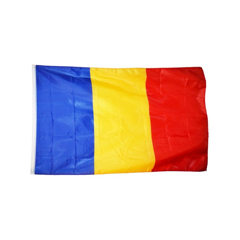 Steag tricolor Romania, dimensiune mare 90x150 cm