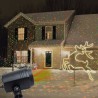 Proiector laser iluminat casa sau gradina, cu telecomanda