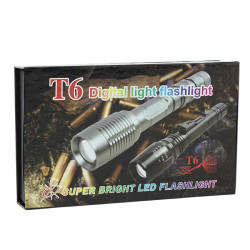 Lanterna profesionala XML-T6, Led 1000 lumeni