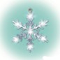 Decor fereastra cu Led-uri, fulg de zapada 30x30 cm, Home Decor fereastra cu Led-uri, fulg de zapada 30x30 cm, Home