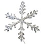 Decor fereastra cu Led-uri, fulg de zapada 30x30 cm, Home Decor fereastra cu Led-uri, fulg de zapada 30x30 cm, Home