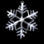 Decor fereastra cu Led-uri, fulg de zapada 30x30 cm, Home Decor fereastra cu Led-uri, fulg de zapada 30x30 cm, Home