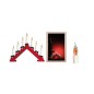 Lumanari decorative de Craciun, becuri tip flacara, Home