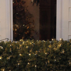 Plasa de lumini pentru exterior, 6x4 m, 400 LED-uri, alb, Home
