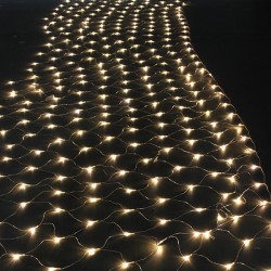Plasa de lumini pentru exterior, 6x4 m, 400 LED-uri, alb, Home