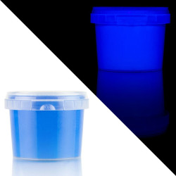 Vopsea UV neon albastra