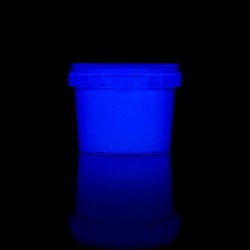 Vopsea glow in the dark fosforescenta care lumineaza albastru