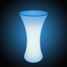 Masa cocktail LED RGB, iluminata 16 culori, control telecomanda, IP54, 110 cm