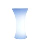 Masa cocktail LED RGB, iluminata 16 culori, control telecomanda, IP54, 110 cm