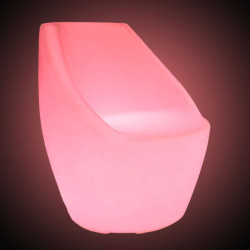 Scaun bar LED RGBW, telecomanda, 73 cm, IP54, autonomie 12h