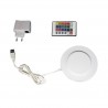 Masa cocktail LED RGB, iluminata 16 culori, control telecomanda, IP54, 110 cm