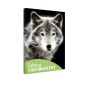 Tablou fosforescent Lup alb, 52x90 cm Tablou fosforescent Lup alb, 52x90 cm