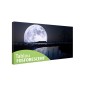 Tablou fosforescent 20x40 cm, Rasarit de Luna Tablou fosforescent 20x40 cm, Rasarit de Luna