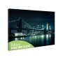 Tablou canvas fosforescent Brooklyn Bridge, 90x52 cm Tablou canvas fosforescent Brooklyn Bridge, 90x52 cm