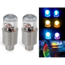 Capace ventil roti cu led multicolor