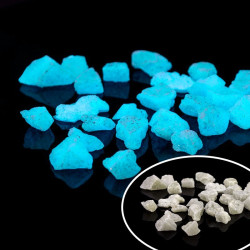 Pietre fosforescente natur care lumineaza aqua, granulatie 25mm