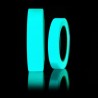 Banda fosforescenta autoadeziva glow turquoise, vinil, lungime 1 m
