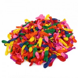 Baloane pentru apa, Water Balloons asortate cu pompita umplere, set 500 bucati