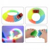 Pista flexibila masinute Magic Tracks, 168 piese fluorescente, LED multicolor
