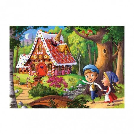 Mini puzzle personaje Disney, 120 piese, 23x16.5 cm, Castorland