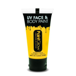 Vopsea Neon reactiva UV pentru bodypainting flacon 50 ml
