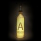 Sticla de vin iluminata LED, Ambiance decorativa, snur din sfoara