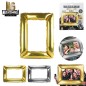 Rama foto gonflabila pentru selfie, diverse culori, 86x60 cm