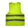 Vesta reflectorizanta galben neon, lavabila, inchidere velcro