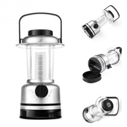 Lampa LED tip felinar, busola si intensitate luminoasa reglabila, 19 cm