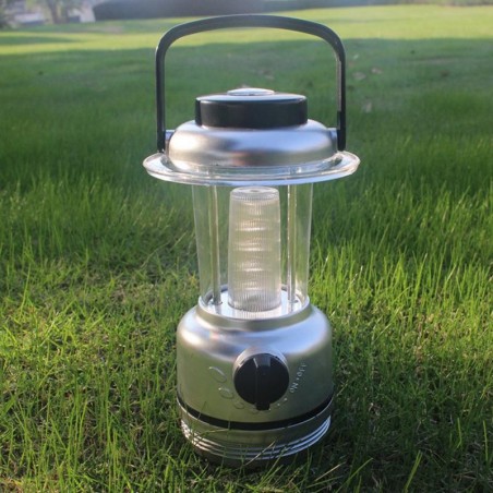 Lampa LED tip felinar, busola si intensitate luminoasa reglabila, 19 cm