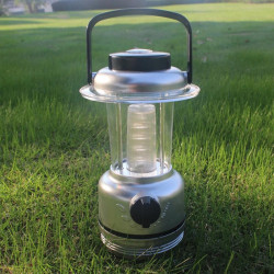 Lampa LED tip felinar, busola si intensitate luminoasa reglabila, 19 cm