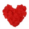 Petale decorative de trandafiri, material textil, 5x5 cm, rosu, 100 g