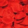Petale decorative de trandafiri, material textil, 5x5 cm, rosu, 100 g