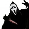 Masca Ghost Face LED-uri multicolore, marime universala