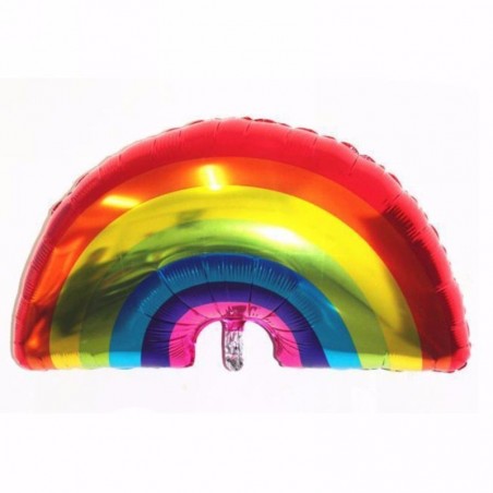 Balon folie Rainbow, forma curcubeu 95x61 cm, multicolor