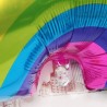 Balon folie Rainbow, forma curcubeu 95x61 cm, multicolor