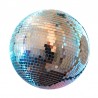 Glob disco cu insertie oglinzi, diametru 20 cm, decor party