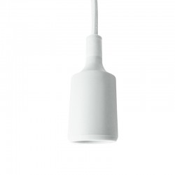 Lampa suspendata lungime cablu 100 cm, 230 V, max 60 W, alb