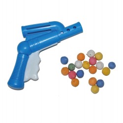 Pistol de jucarie cu bile din hartie multicolora, Funny Fashion