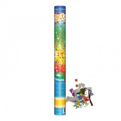 Tub confetti multicolore, forme asimetrice, 60 cm