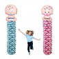 Balon folie figurina gigant Bebelus, 200 cm, suport inclus, set 16 piese Balon folie figurina gigant Bebelus, 200 cm, suport inclus, set 16 piese