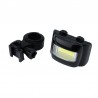 Far bicicleta LED COB 3W, 3 moduri iluminare, clema fixare