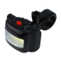Far bicicleta LED COB 3W, 3 moduri iluminare, clema fixare